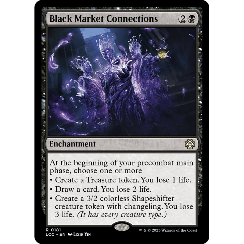 Black Market Connections [The Lost Caverns of Ixalan Commander]