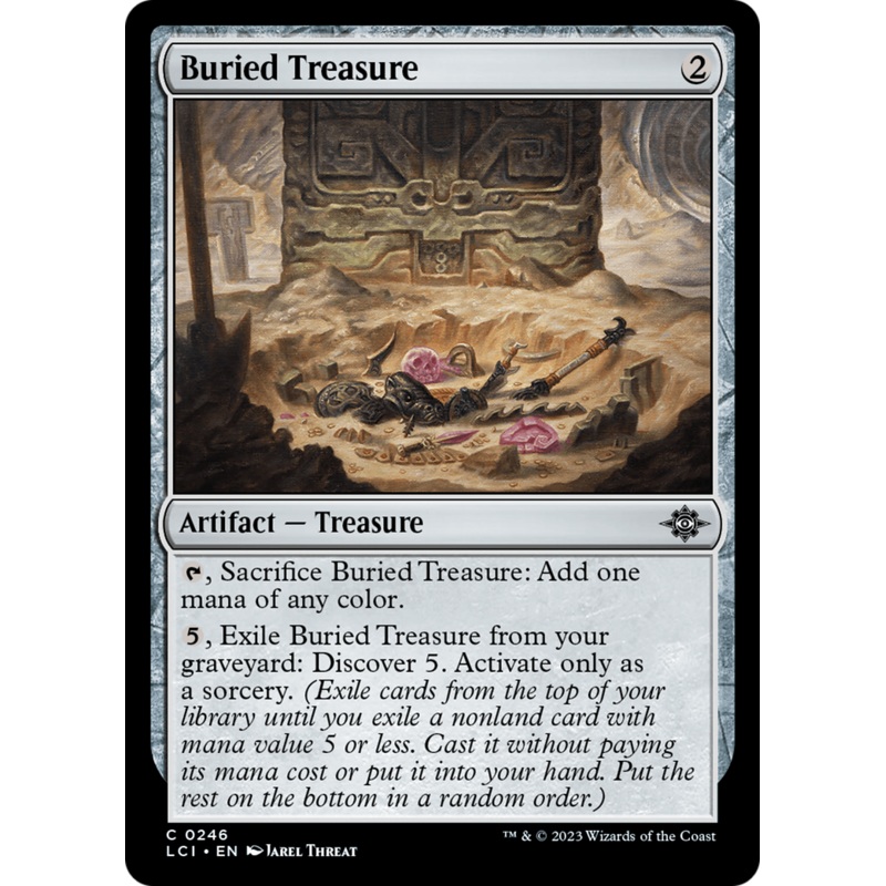Buried Treasure [The Lost Caverns of Ixalan]