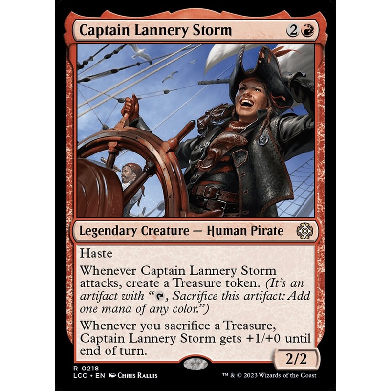 Captain Lannery Storm [The Lost Caverns of Ixalan Commander]