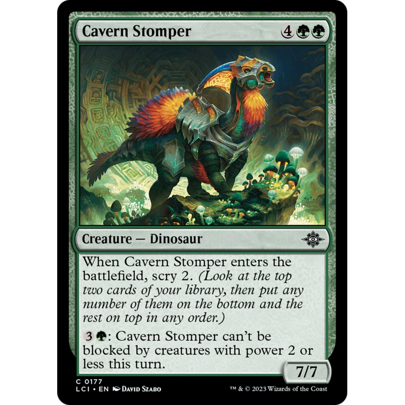 Cavern Stomper [The Lost Caverns of Ixalan]