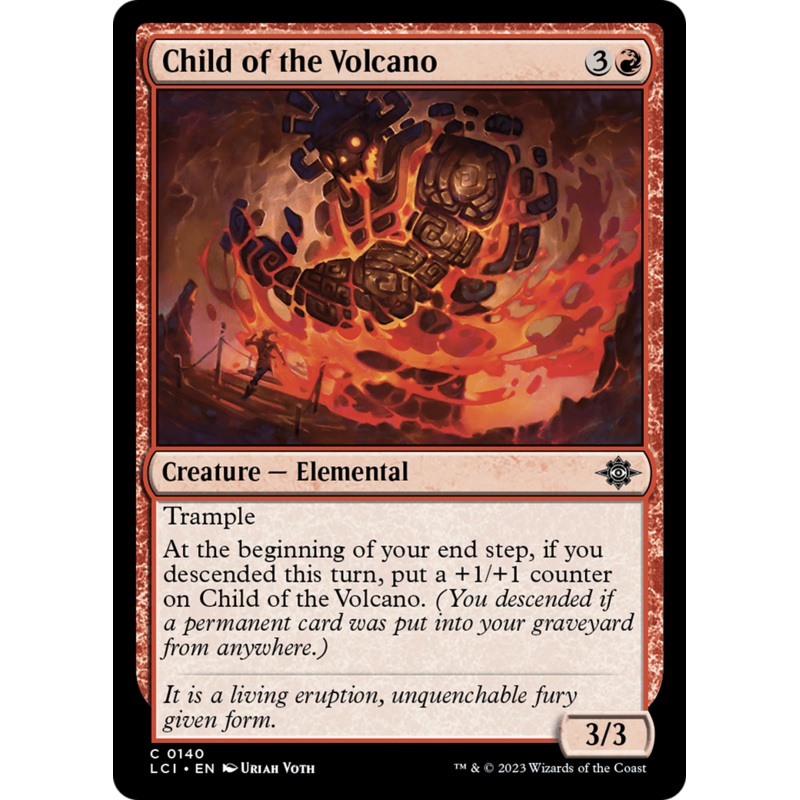 Child of the Volcano [The Lost Caverns of Ixalan]