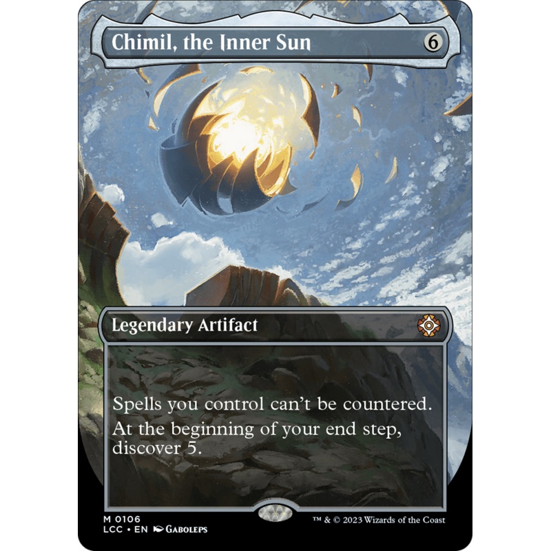 Chimil, the Inner Sun (Borderless) [The Lost Caverns of Ixalan Commander]