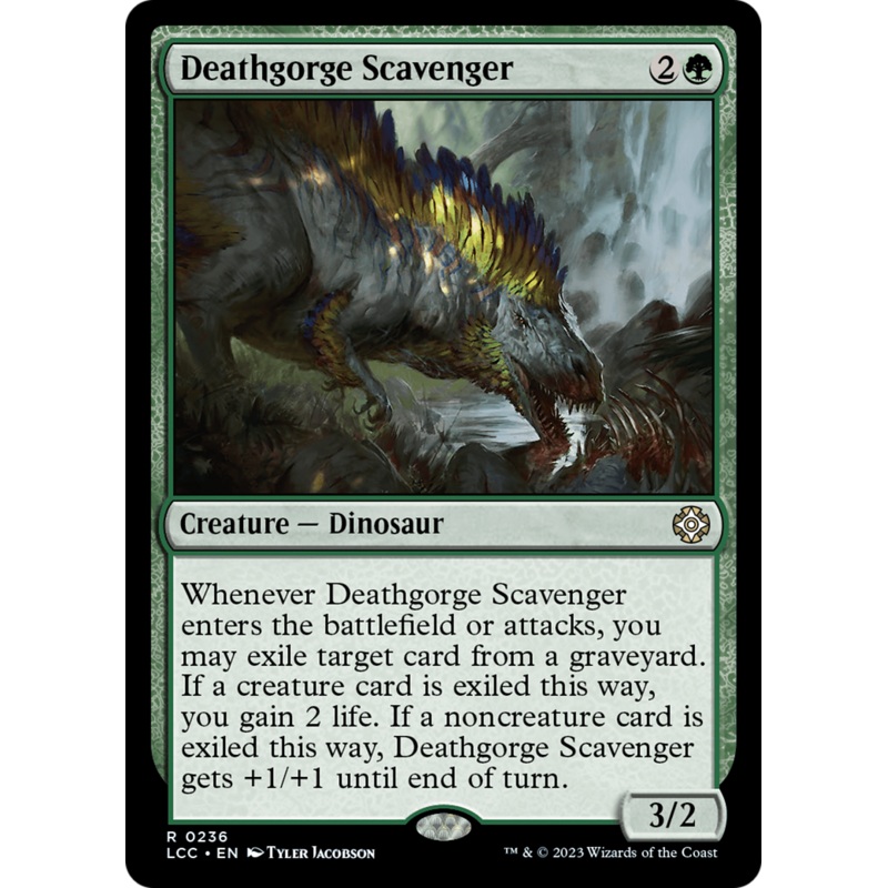 Deathgorge Scavenger [The Lost Caverns of Ixalan Commander]