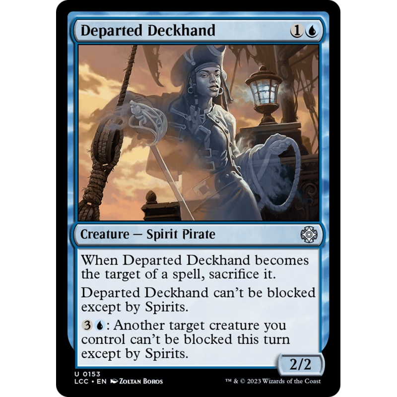 Departed Deckhand [The Lost Caverns of Ixalan Commander]