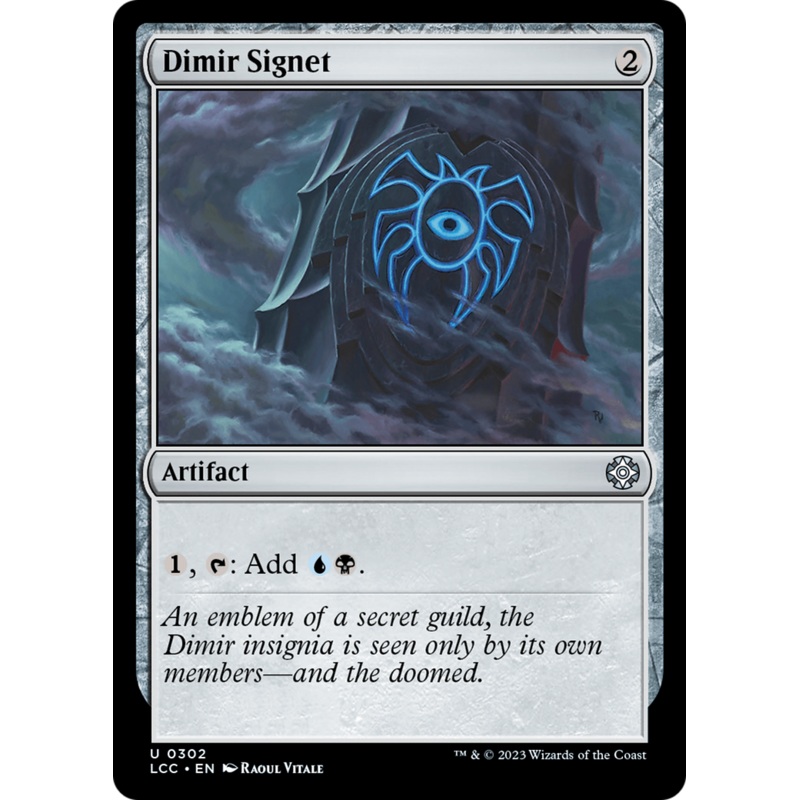 Dimir Signet [The Lost Caverns of Ixalan Commander]