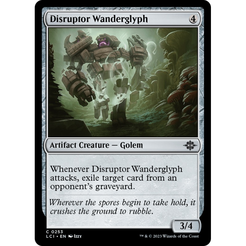 Disruptor Wanderglyph [The Lost Caverns of Ixalan]