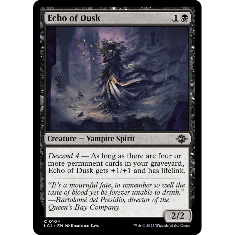 Echo of Dusk [The Lost Caverns of Ixalan]