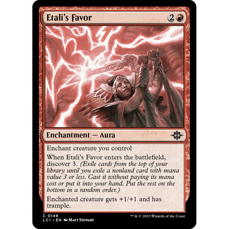 Etali's Favor [The Lost Caverns of Ixalan]