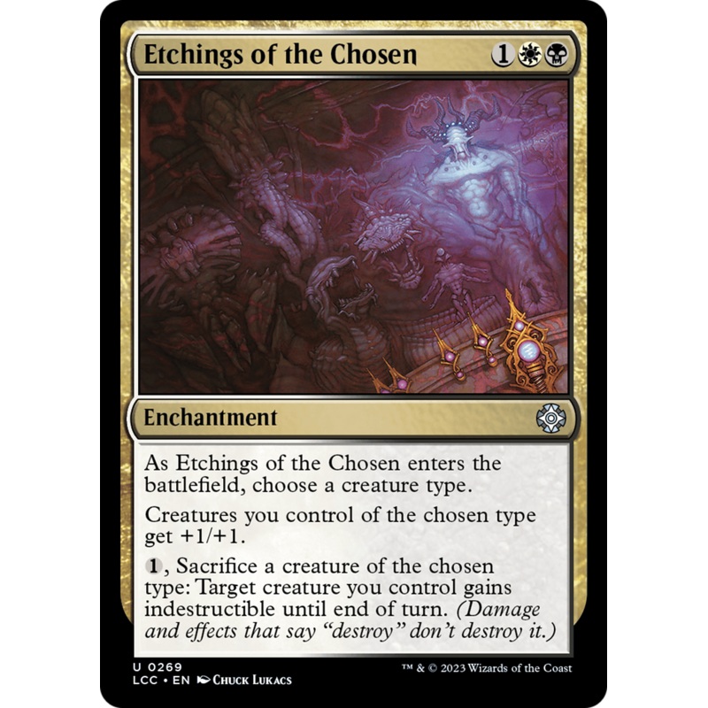 Etchings of the Chosen [The Lost Caverns of Ixalan Commander]