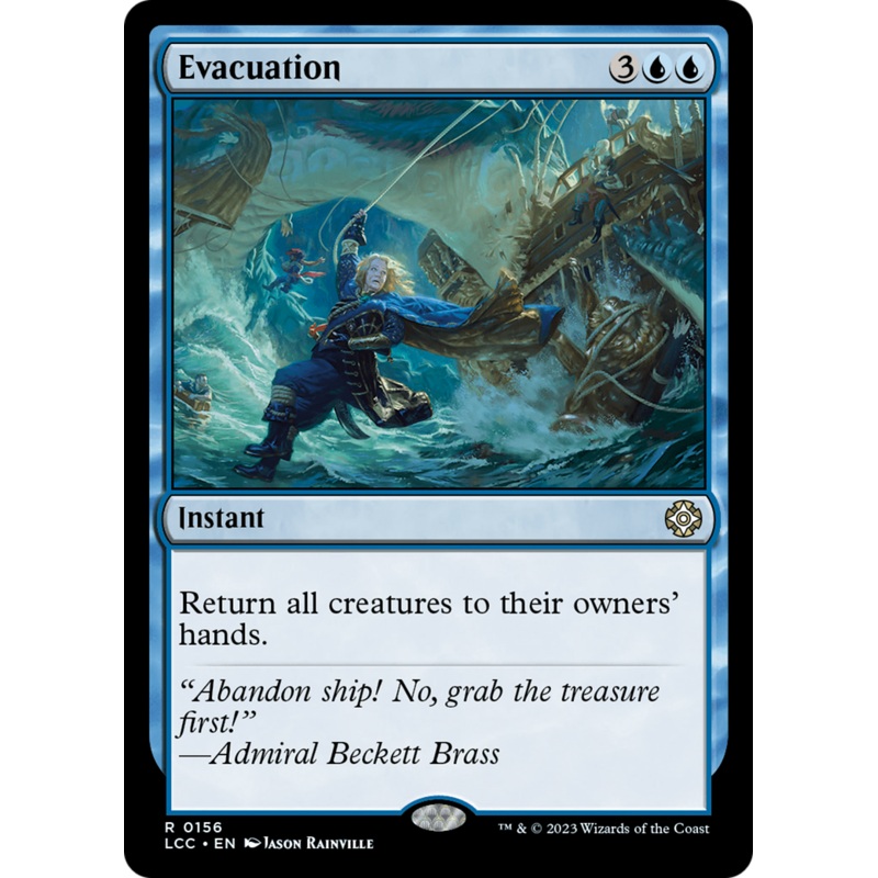 Evacuation [The Lost Caverns of Ixalan Commander]