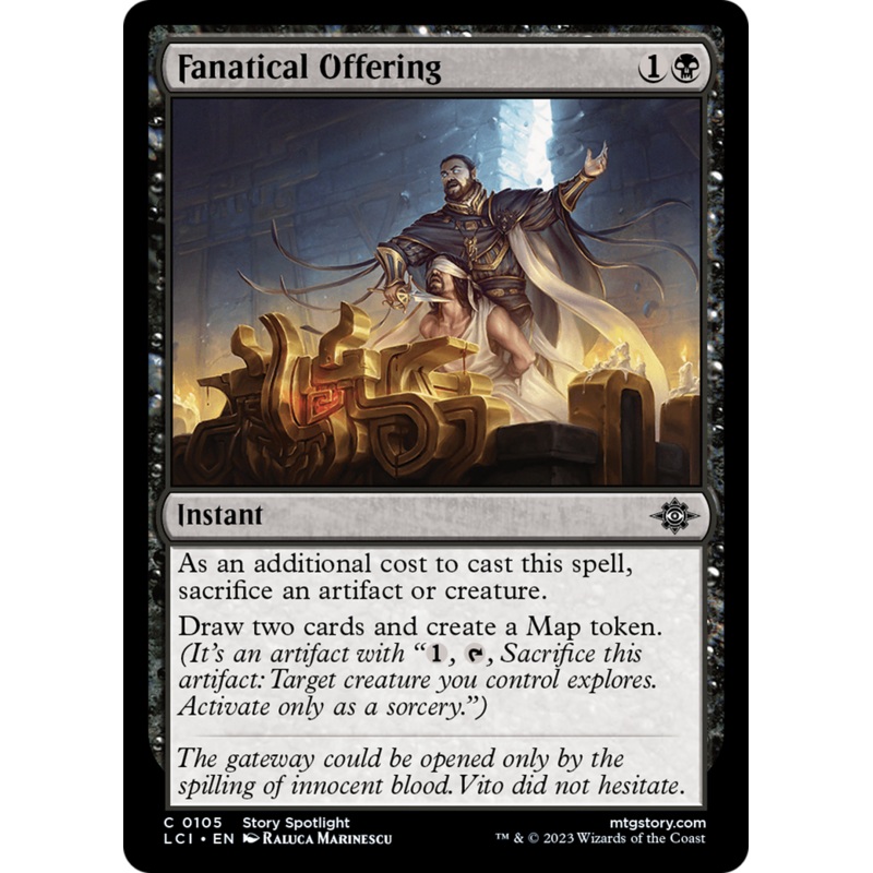 Fanatical Offering [The Lost Caverns of Ixalan]