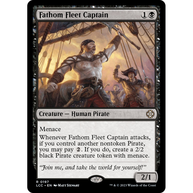 Fathom Fleet Captain [The Lost Caverns of Ixalan Commander]