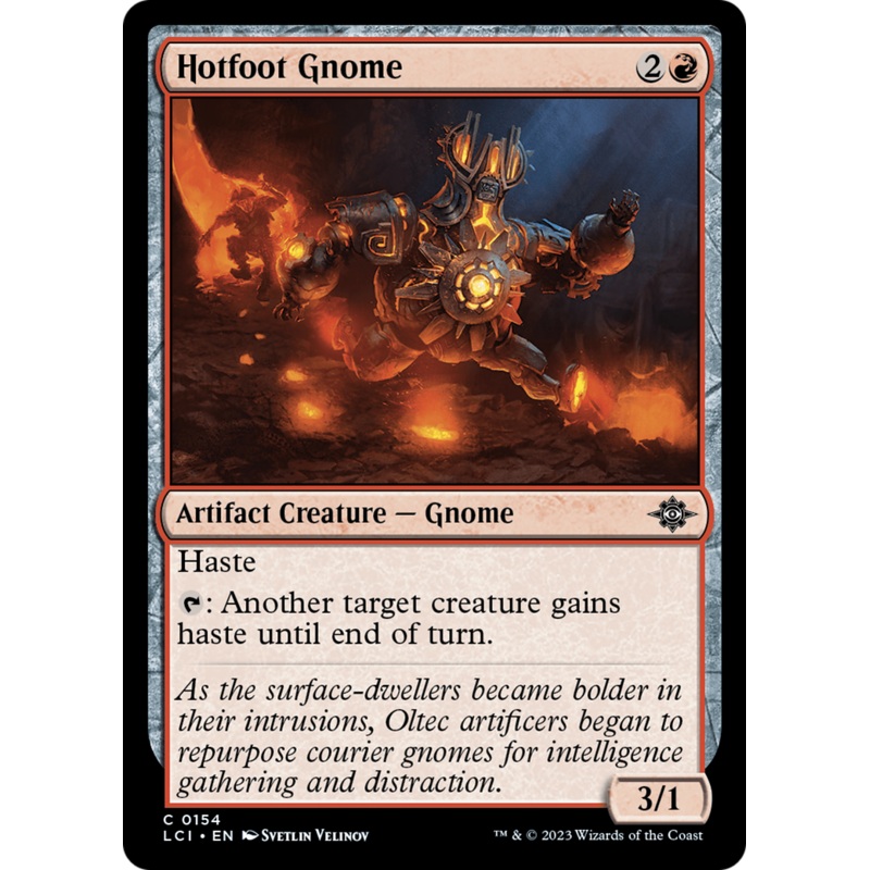 Hotfoot Gnome [The Lost Caverns of Ixalan]