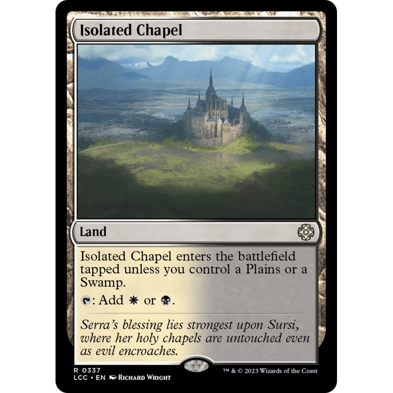 Isolated Chapel [The Lost Caverns of Ixalan Commander]