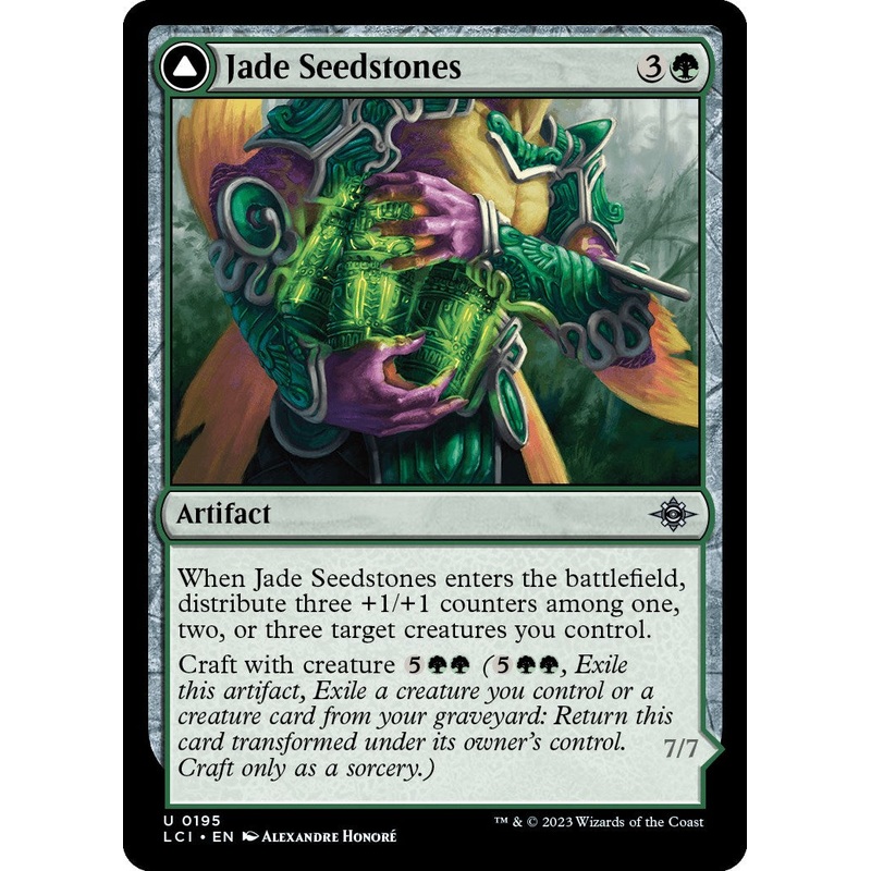 Jade Seedstones [The Lost Caverns of Ixalan]