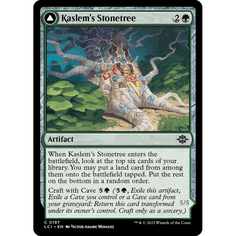 Kaslem's Stonetree [The Lost Caverns of Ixalan]