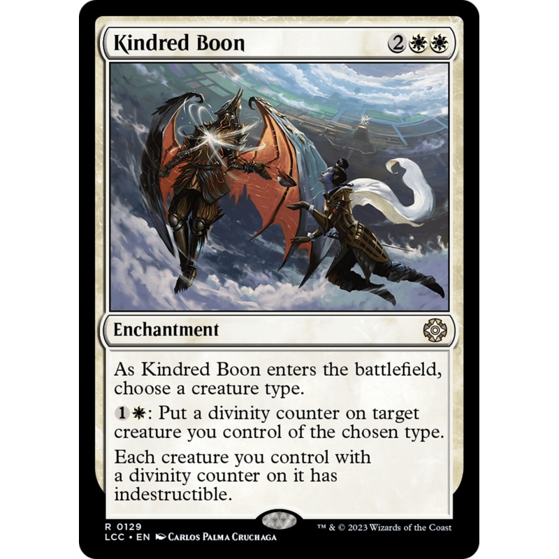 Kindred Boon [The Lost Caverns of Ixalan Commander]