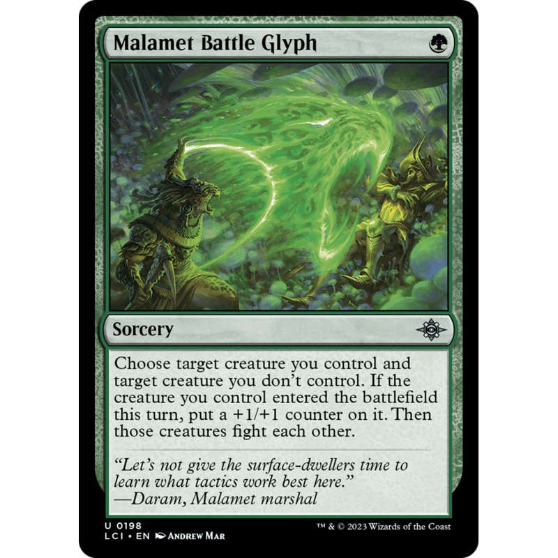Malamet Battle Glyph [The Lost Caverns of Ixalan]