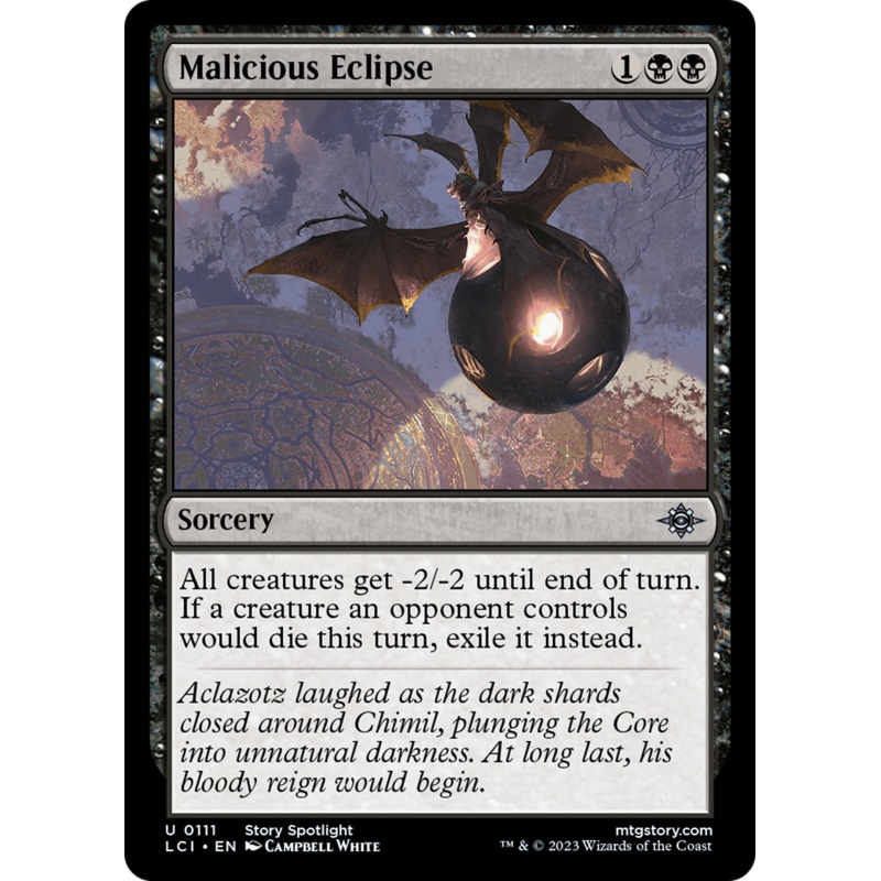 Malicious Eclipse [The Lost Caverns of Ixalan]