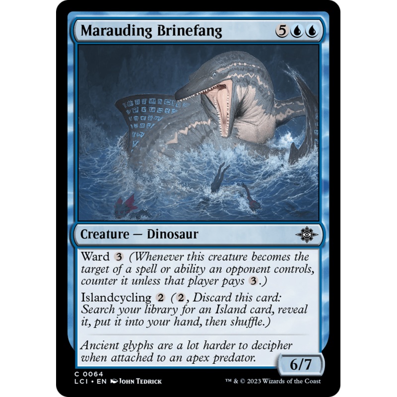 Marauding Brinefang [The Lost Caverns of Ixalan]
