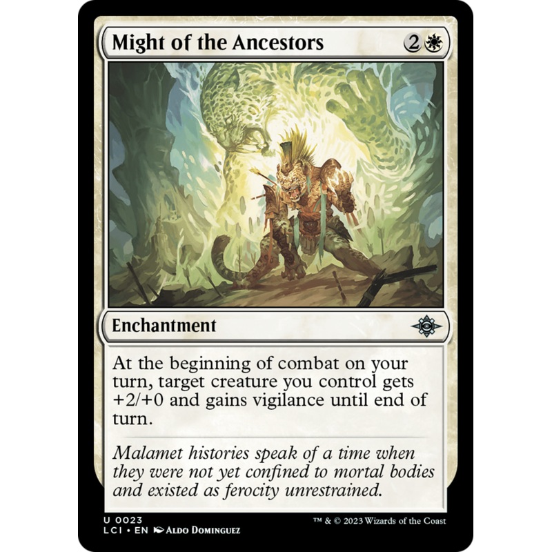 Might of the Ancestors [The Lost Caverns of Ixalan]