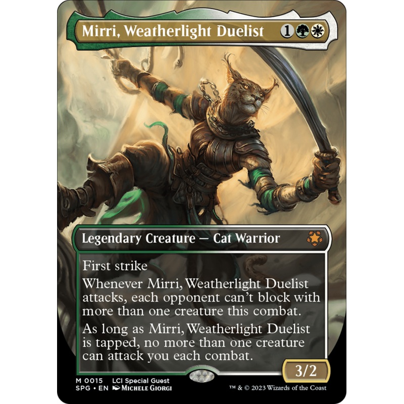 Mirri, Weatherlight Duelist (Borderless) [The Lost Caverns of Ixalan Special Guests]