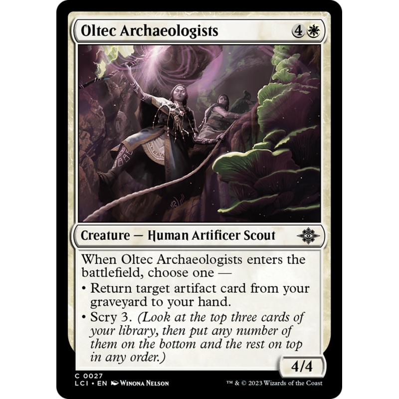 Oltec Archaeologists [The Lost Caverns of Ixalan]