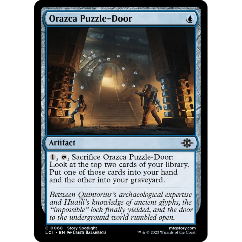 Orazca Puzzle-Door [The Lost Caverns of Ixalan]