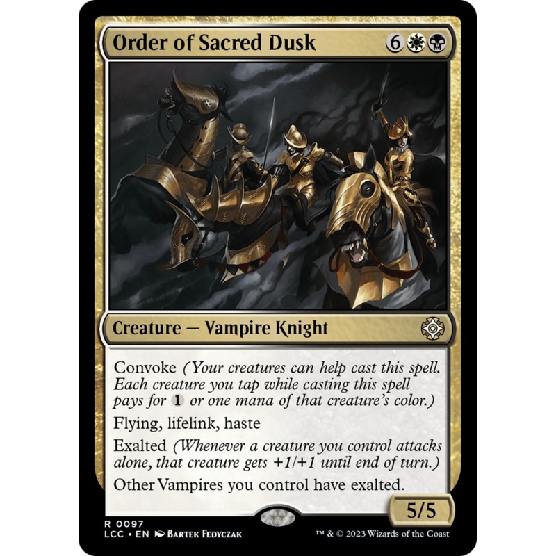 Order of Sacred Dusk [The Lost Caverns of Ixalan Commander]