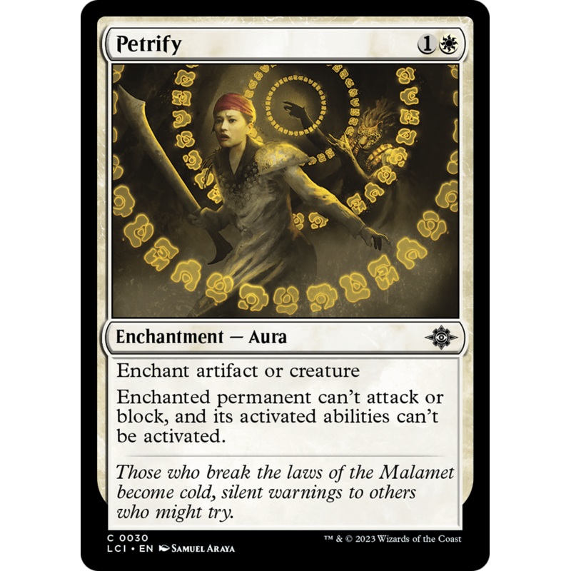 Petrify [The Lost Caverns of Ixalan]