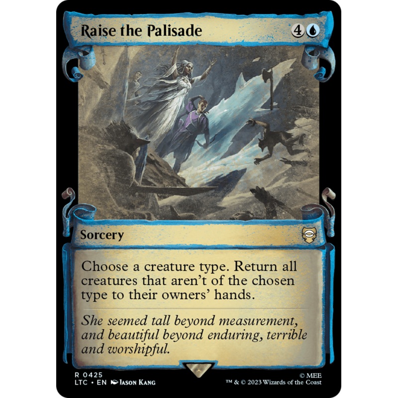 Raise the Palisade [The Lord of the Rings: Tales of Middle-Earth Commander Showcase Scrolls]