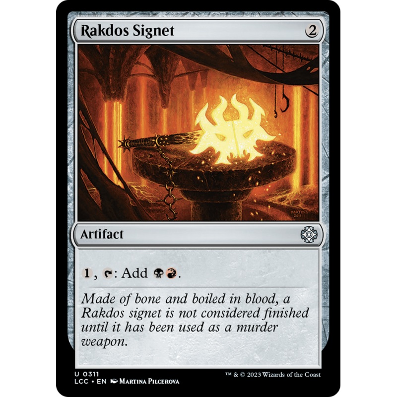 Rakdos Signet [The Lost Caverns of Ixalan Commander]