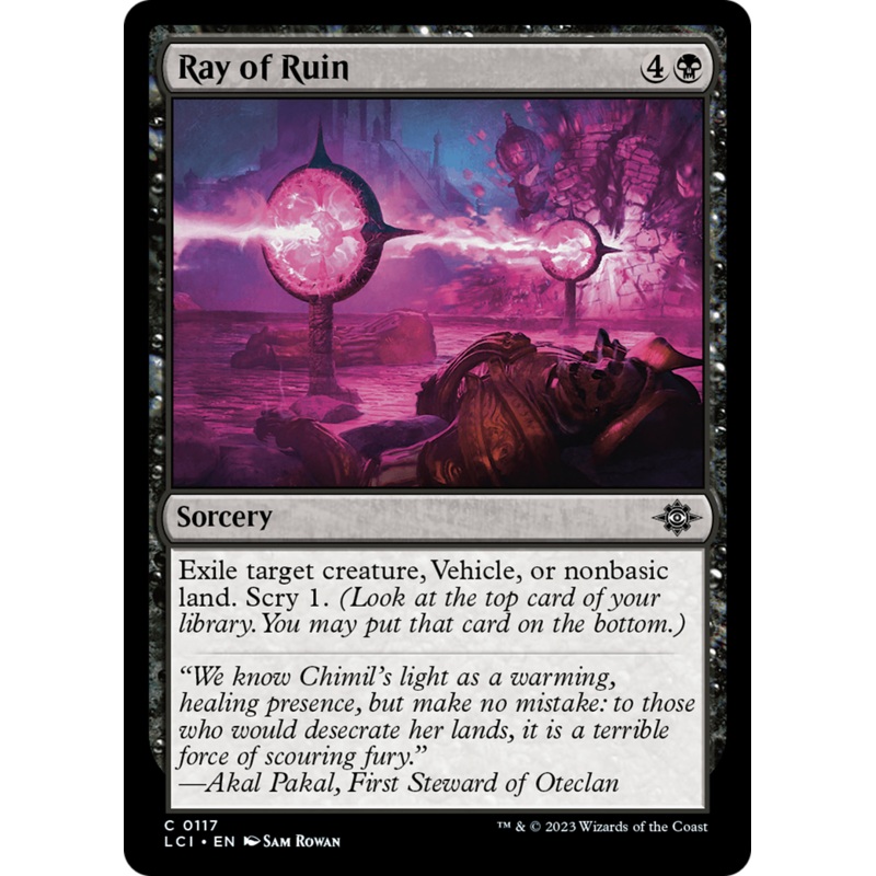 Ray of Ruin [The Lost Caverns of Ixalan]