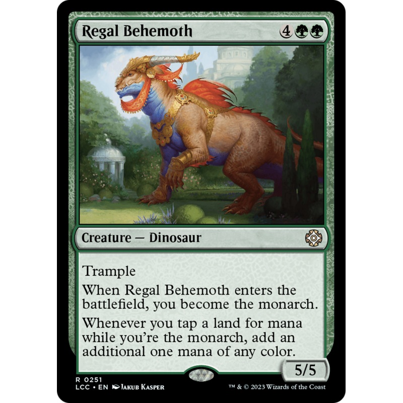 Regal Behemoth [The Lost Caverns of Ixalan Commander]