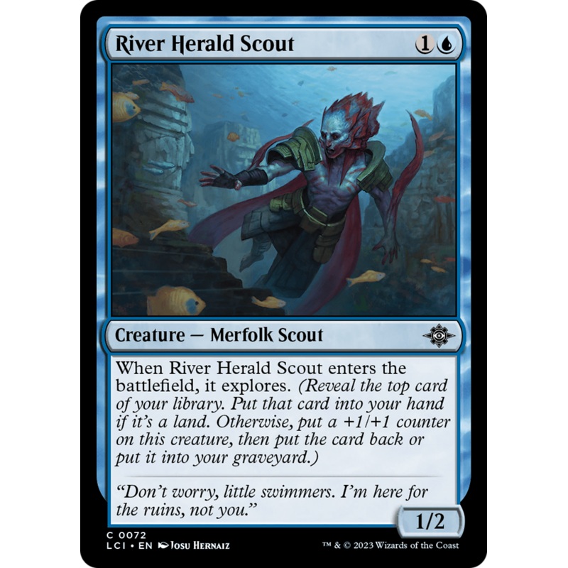 River Herald Scout [The Lost Caverns of Ixalan]