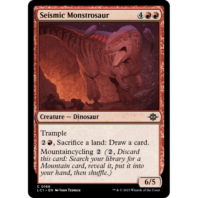 Seismic Monstrosaur [The Lost Caverns of Ixalan]