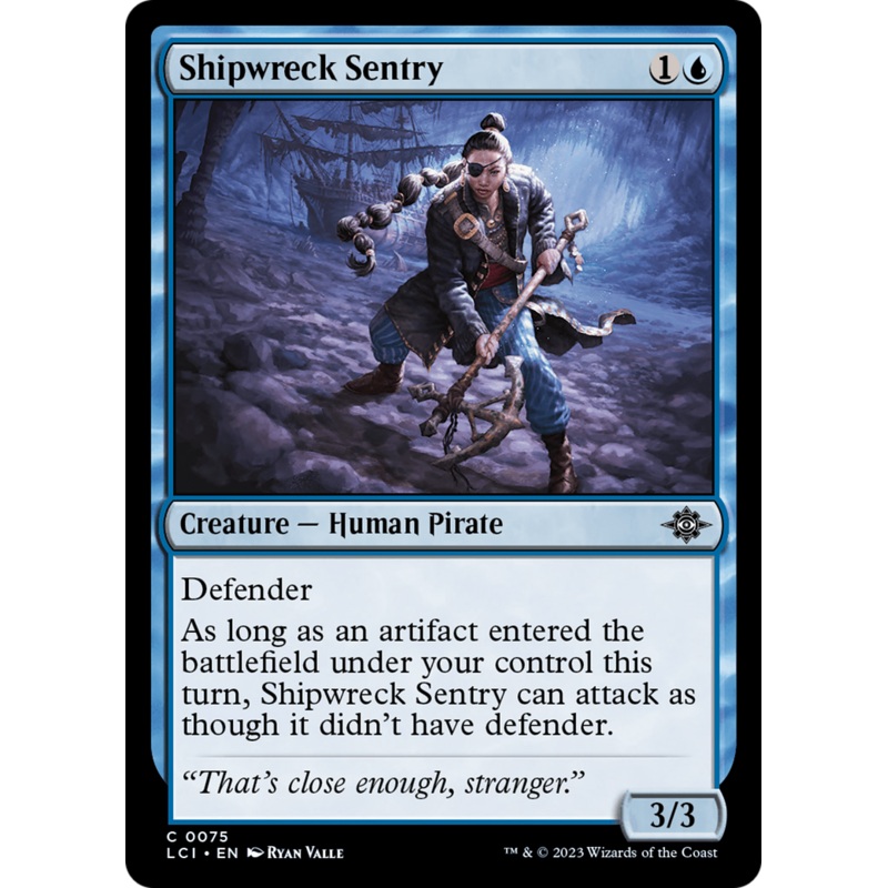 Shipwreck Sentry [The Lost Caverns of Ixalan]