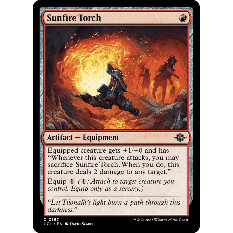 Sunfire Torch [The Lost Caverns of Ixalan]