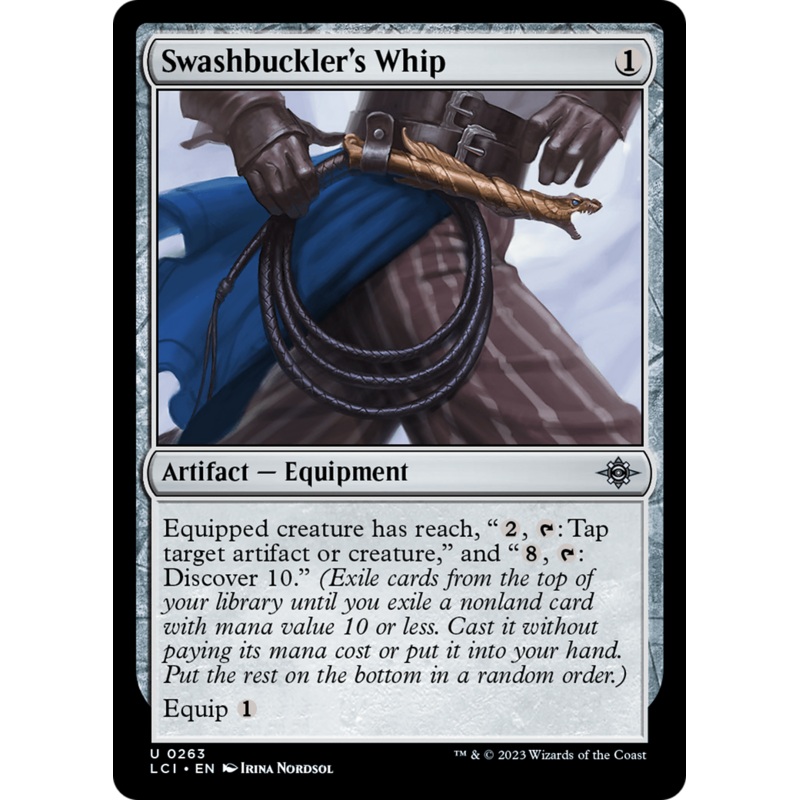 Swashbuckler's Whip [The Lost Caverns of Ixalan]