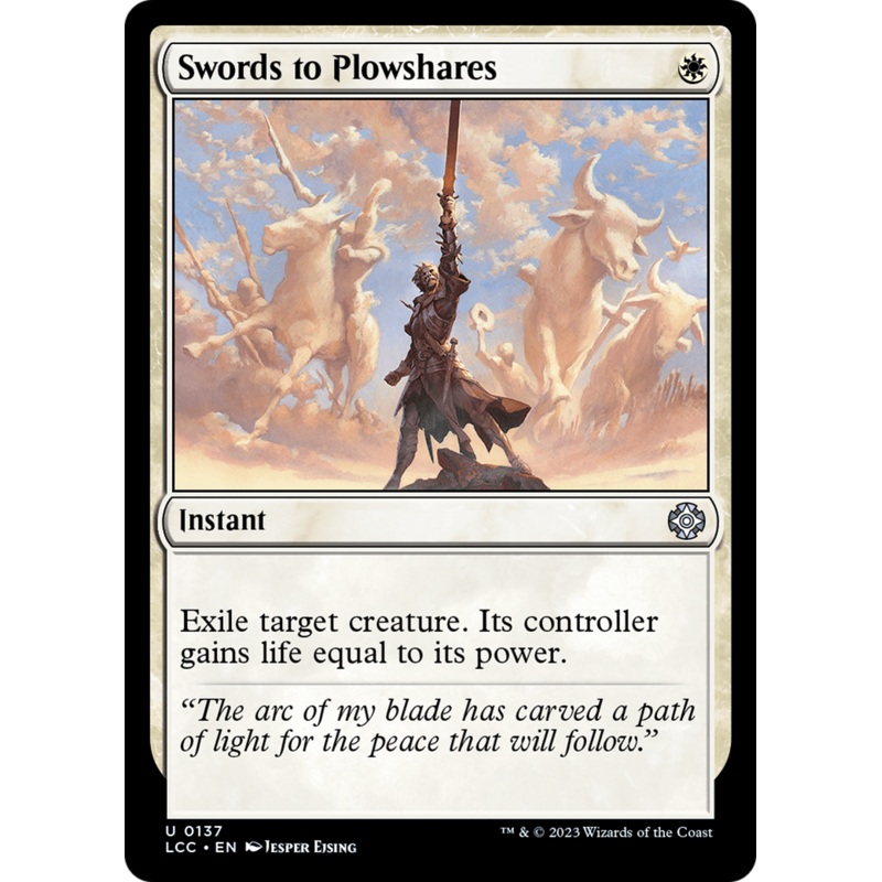 Swords to Plowshares [The Lost Caverns of Ixalan Commander]
