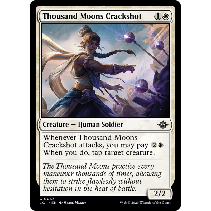 Thousand Moons Crackshot [The Lost Caverns of Ixalan]