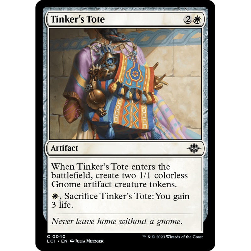 Tinker's Tote [The Lost Caverns of Ixalan]