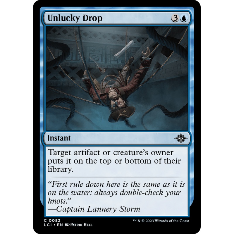 Unlucky Drop [The Lost Caverns of Ixalan]