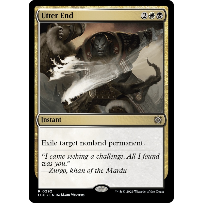 Utter End [The Lost Caverns of Ixalan Commander]