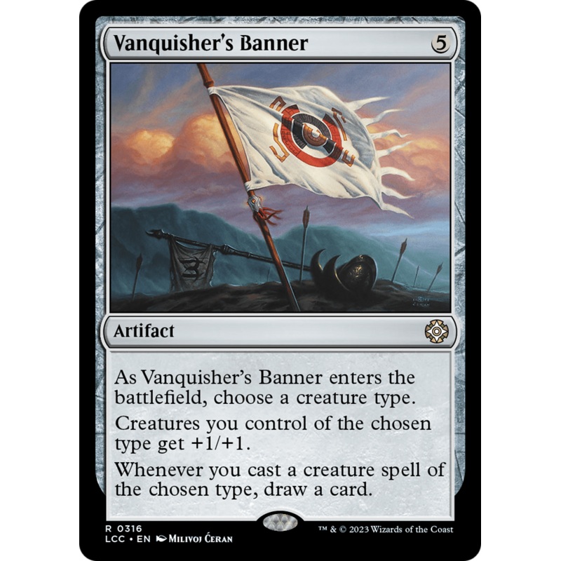 Vanquisher's Banner [The Lost Caverns of Ixalan Commander]
