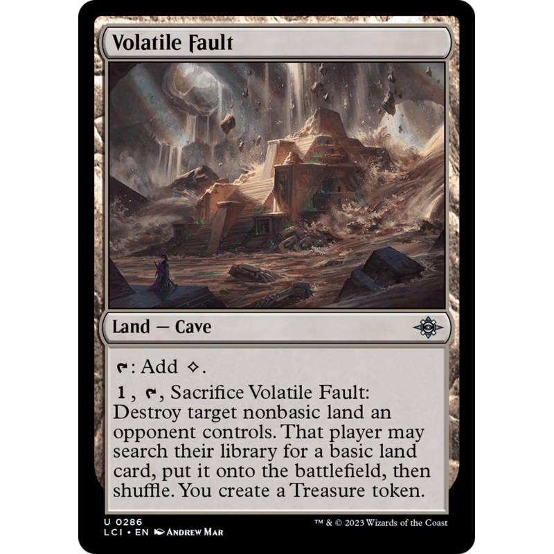 Volatile Fault [The Lost Caverns of Ixalan]