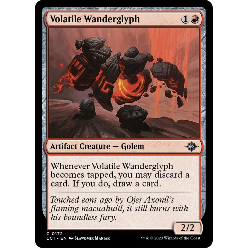 Volatile Wanderglyph [The Lost Caverns of Ixalan]
