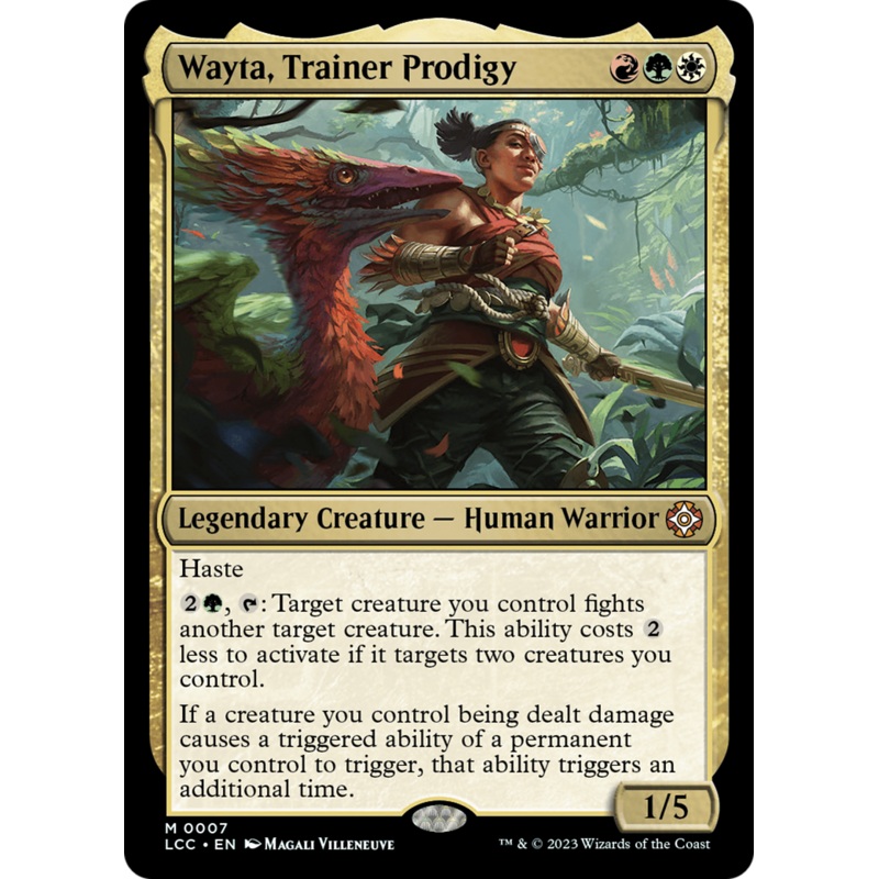 Wayta, Trainer Prodigy [The Lost Caverns of Ixalan Commander]