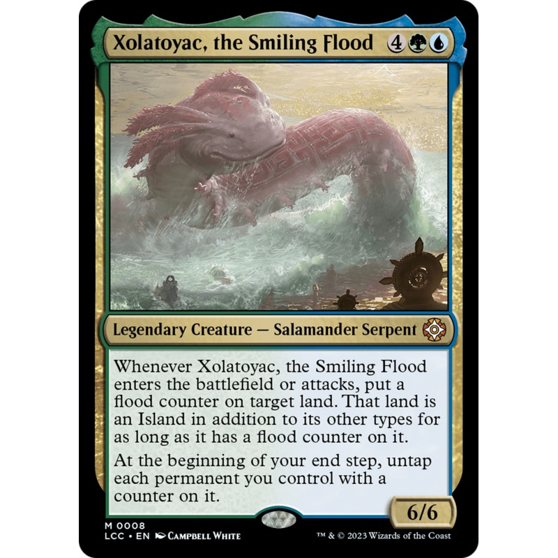 Xolatoyac, the Smiling Flood [The Lost Caverns of Ixalan Commander]