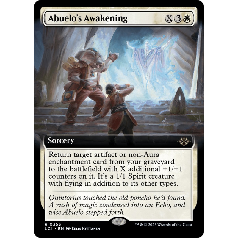 Abuelo's Awakening (Extended Art) [The Lost Caverns of Ixalan]